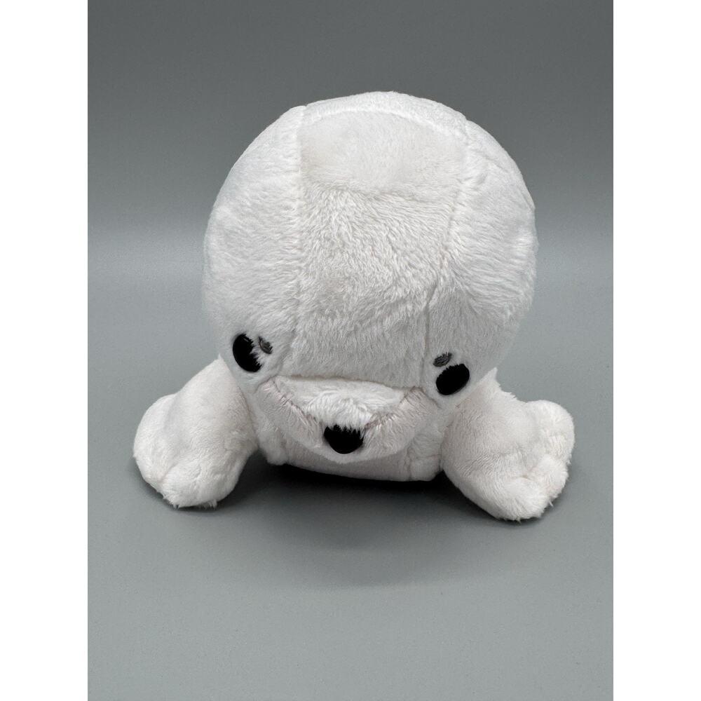 Mini Bellzi Seali Seal Plush White & Pink 7 Inch Stuffed Animal